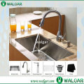 Sngle bowl hand made lower prices wholesale stainless steel kitchen sink